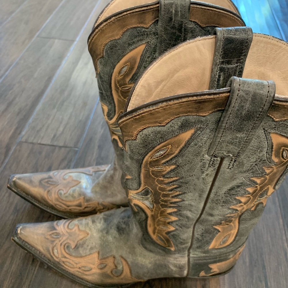 Stetson leather boots